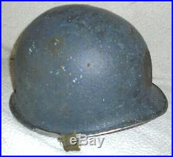 Ww2 Korean War M1 Combat Helmet With Liner Dated 1950's
