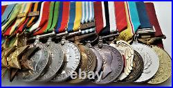 Ww2 Royal Navy Medal Group 15 Sub Lieutenant John Kirk Korean War Hms Alaunia
