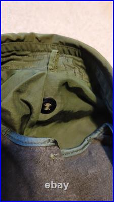 Ww2 Wwii Us Army Korean War M1950 Overcoat Trench Coat Od Green Wool Liner 36l