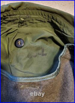 Ww2 Wwii Us Army Korean War M1950 Overcoat Trench Coat Od Green Wool Liner 36l