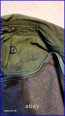 Ww2 Wwii Us Army Korean War M1950 Overcoat Trench Coat Od Green Wool Liner 36l Ww2 Wwii Us Army Korean War M1950 Overcoat Trench Coat Od Green Wool Liner 36l