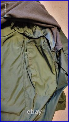 Ww2 Wwii Us Army Korean War M1950 Overcoat Trench Coat Od Green Wool Liner 36l
