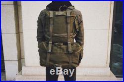 Wwii Korean War Vietnam Us Army M1945 Backpack Set Combat Pistol Belt Suspender