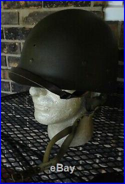 Wwii -korean War Era Named M1-c Paratrooper Westinghouse Helmet Liner Complete